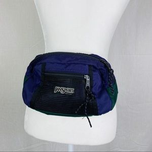 Jansport Purple,Green,Black Fanny Pack